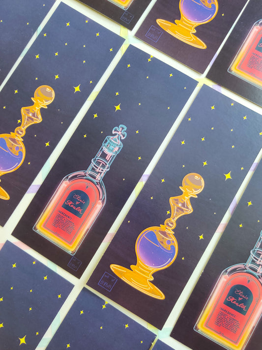 Magical Potions double-sided bookmark